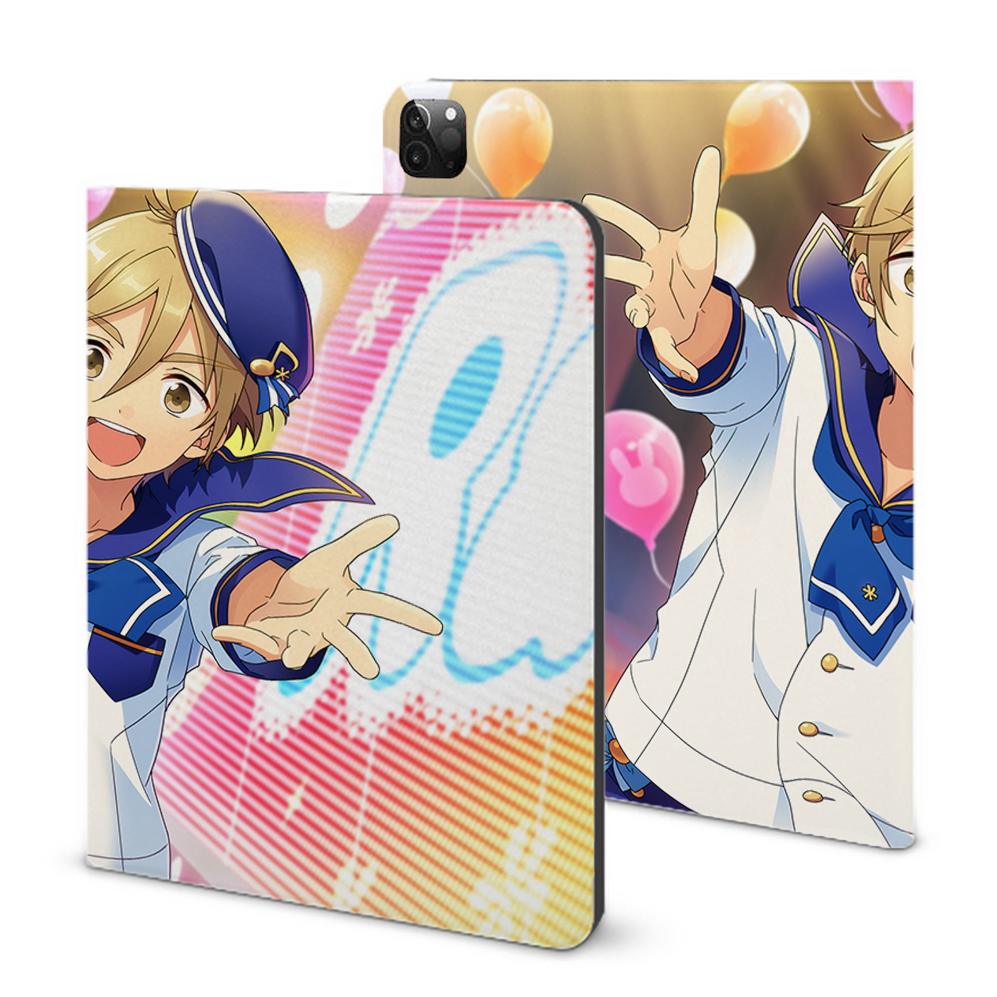 （画像用） あんさんぶるスターズ! Ensemble Stars IPadケース ペンホルダー付き ブックスタイルデザイン
